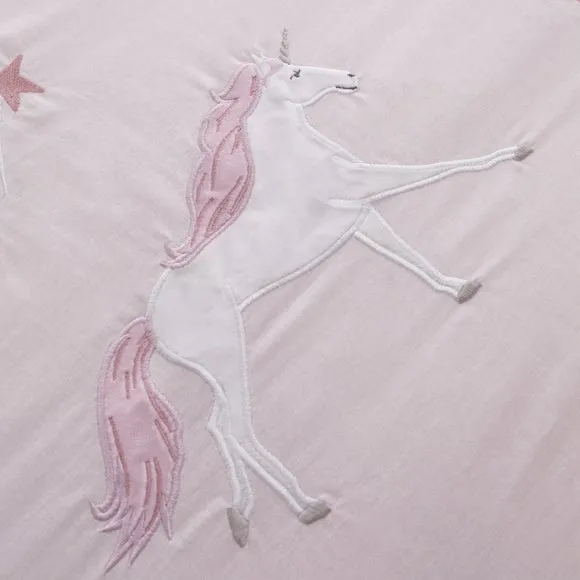 Enchanted Unicorn Quilted Bedspread 3