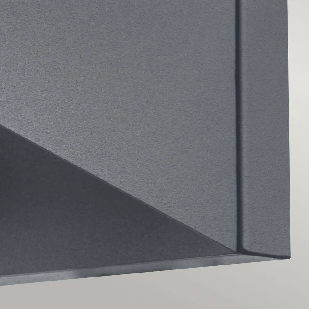 Netlighting Zola Outdoor Down Wall Lamp Grey IP44 3