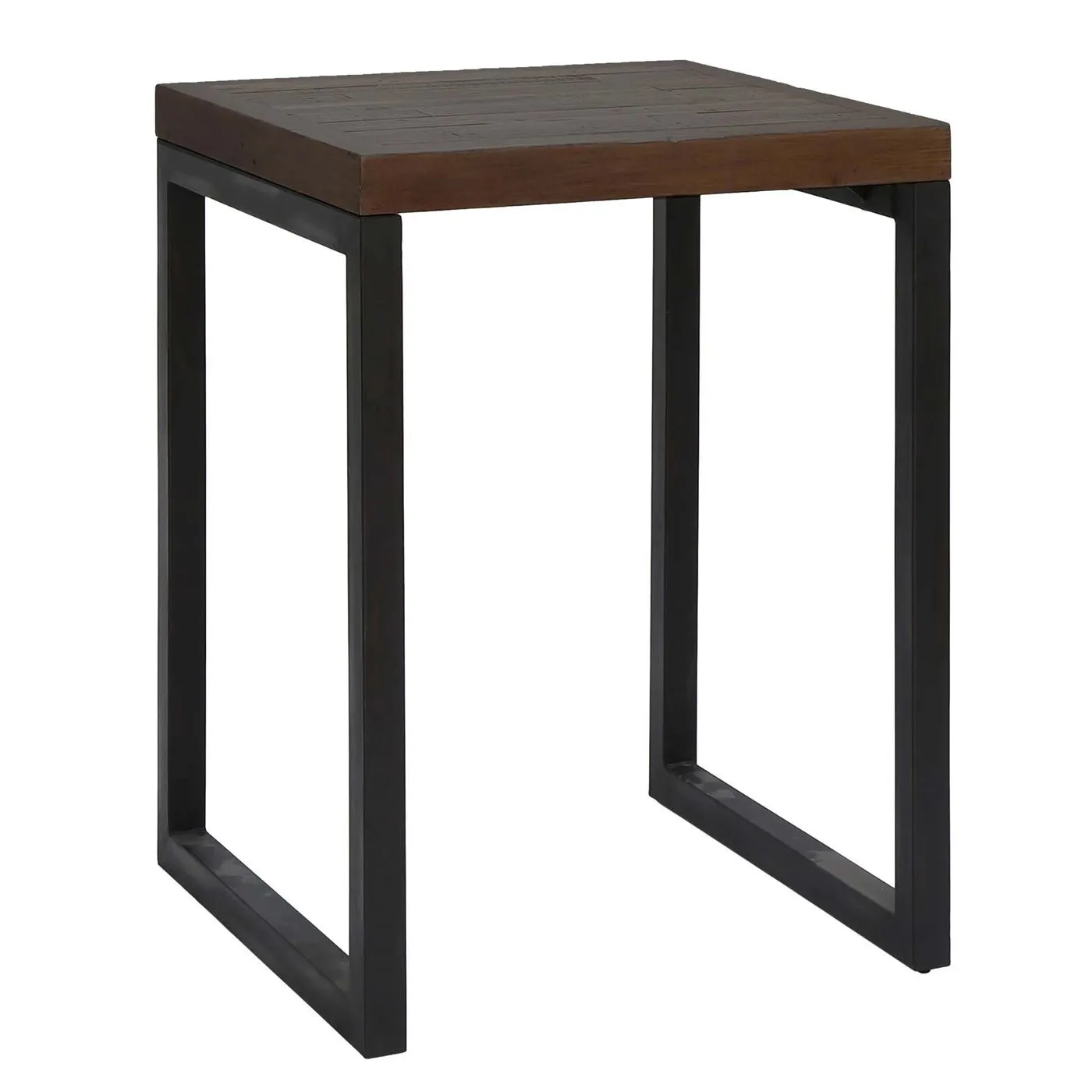 Tacoma Reclaimed Wood Square Bar Table