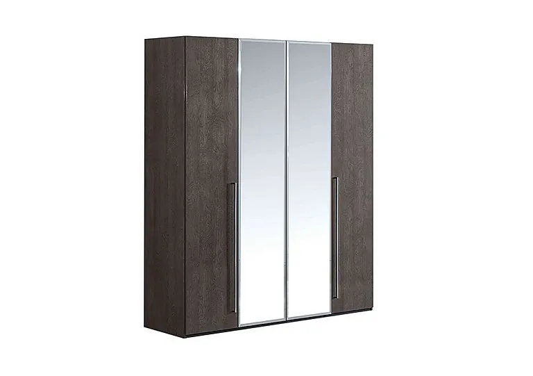 Palazzo 4 Door Wardrobe with 2 Mirrors