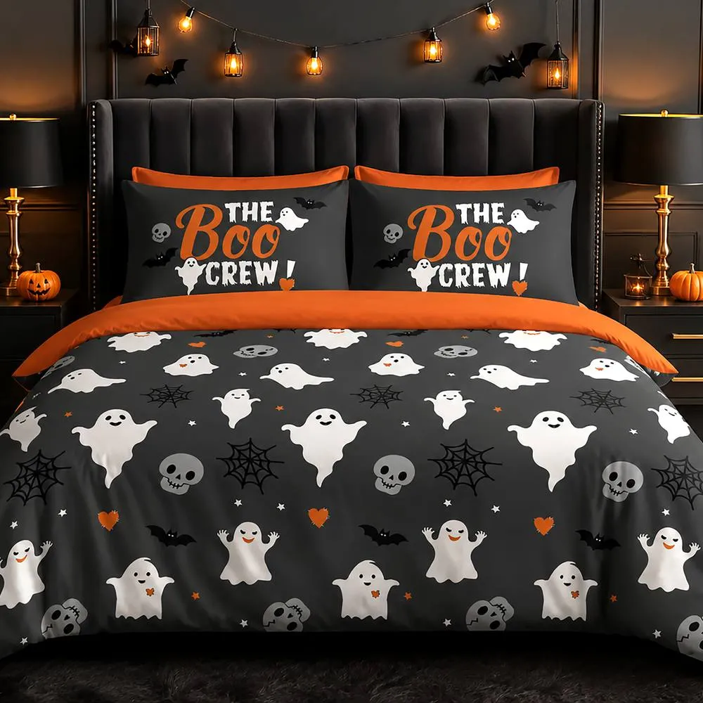 GAVENO CAVAILIA Halloween Ghost & Ghouls Duvet Cover Set