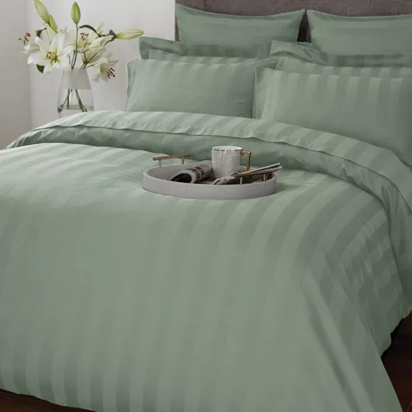 Hotel Stripe 230 Thread Count 100% Cotton Duvet Cover 2