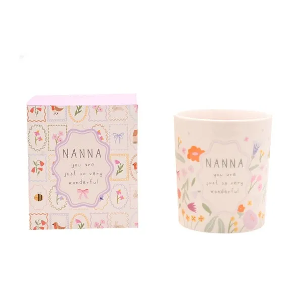Love Life Nanna Lychee & Raspberry Ceramic Candle 2