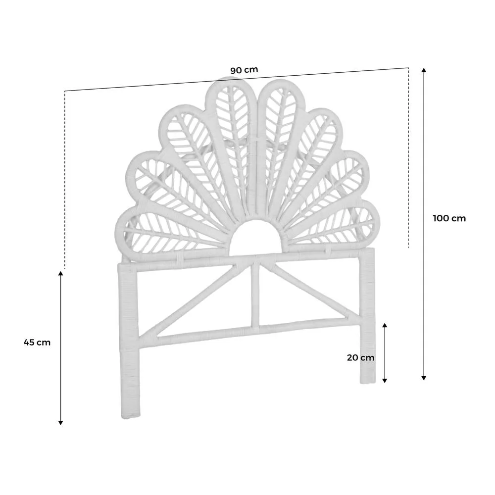 sweeek Natural Rattan Headboard in Beige 5