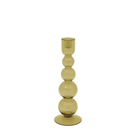Villena Glass Taper Candlestick Holder 6