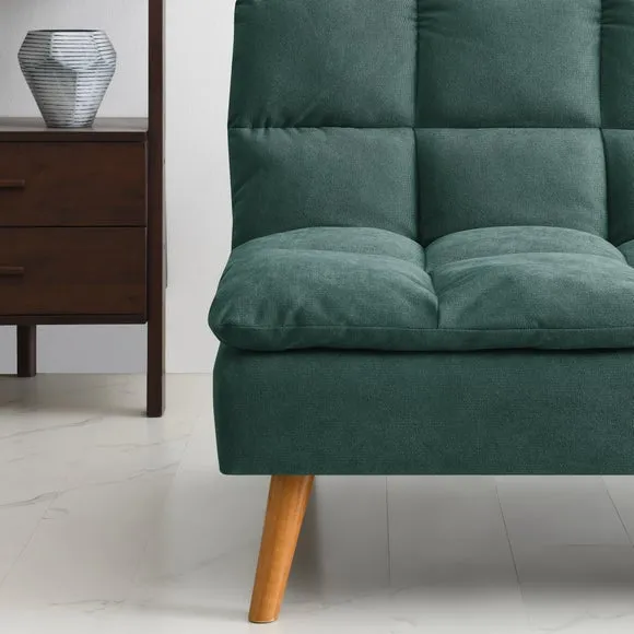 Cloud Fabric Corner Double Sofa Bed 3
