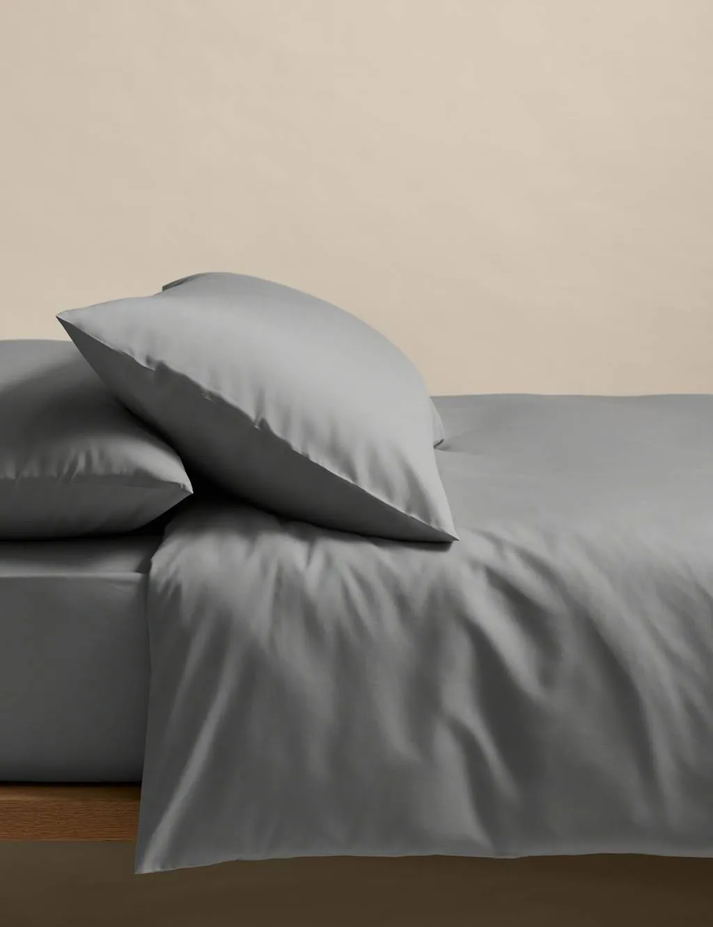 M&S Stay Cool Lyocell Rich Bedding Set Marble