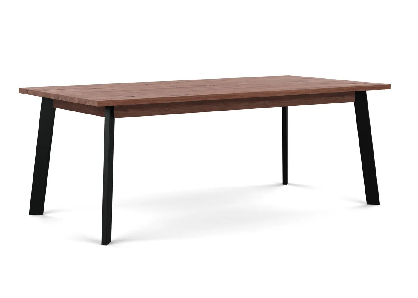 Heal's Nova Extending Dining Table Walnut L200 + 50cm x2 1