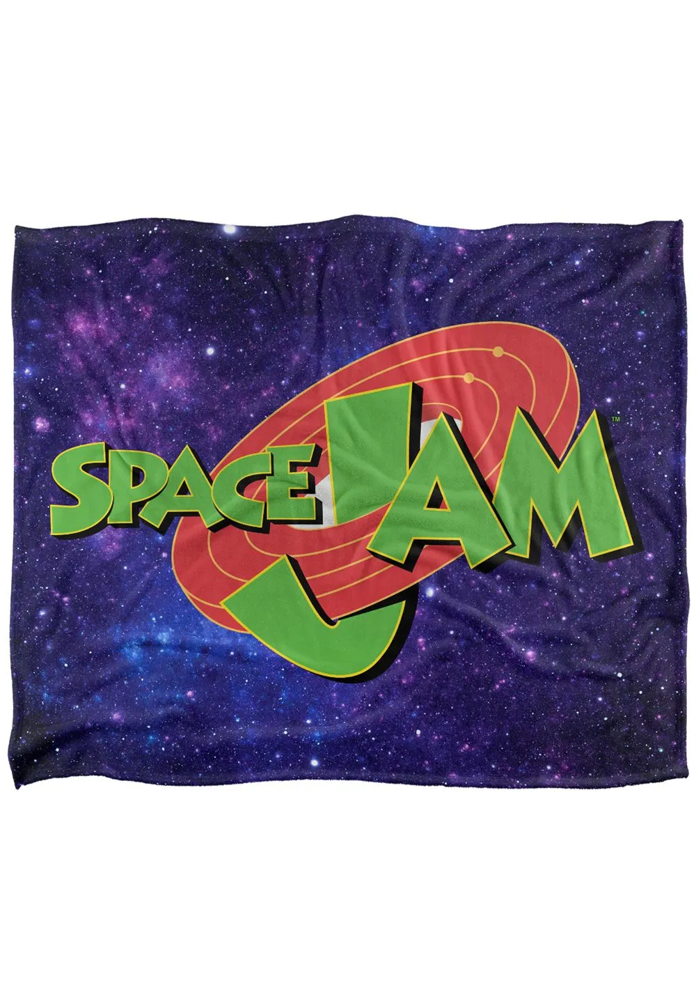 Warner Brothers Space Jam Silky Touch Super Soft Throw Blanket 152x127cm in White