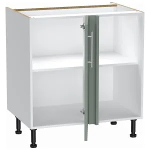 Wickes Orlando Reed Green Corner Base Unit - 800mm 2