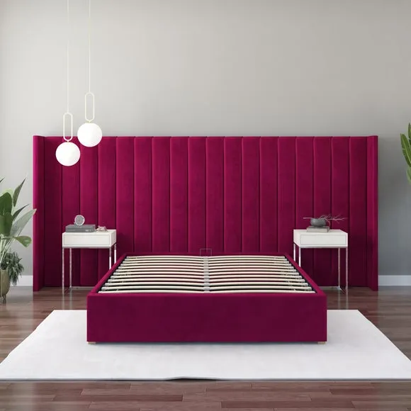 Grandeur Plush Velvet Headboard 3
