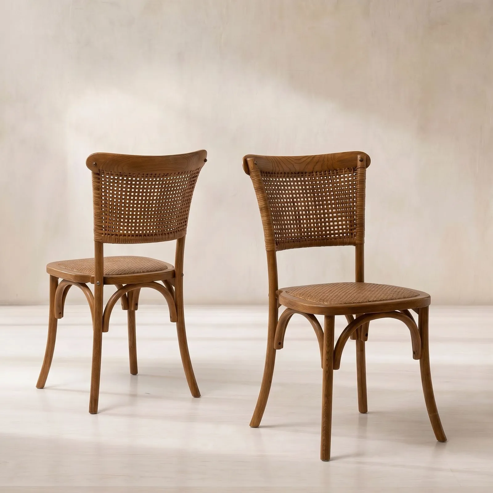 Amiens Dining Chair 50X53X89Cm, Brown Rattan | Barker & Stonehouse