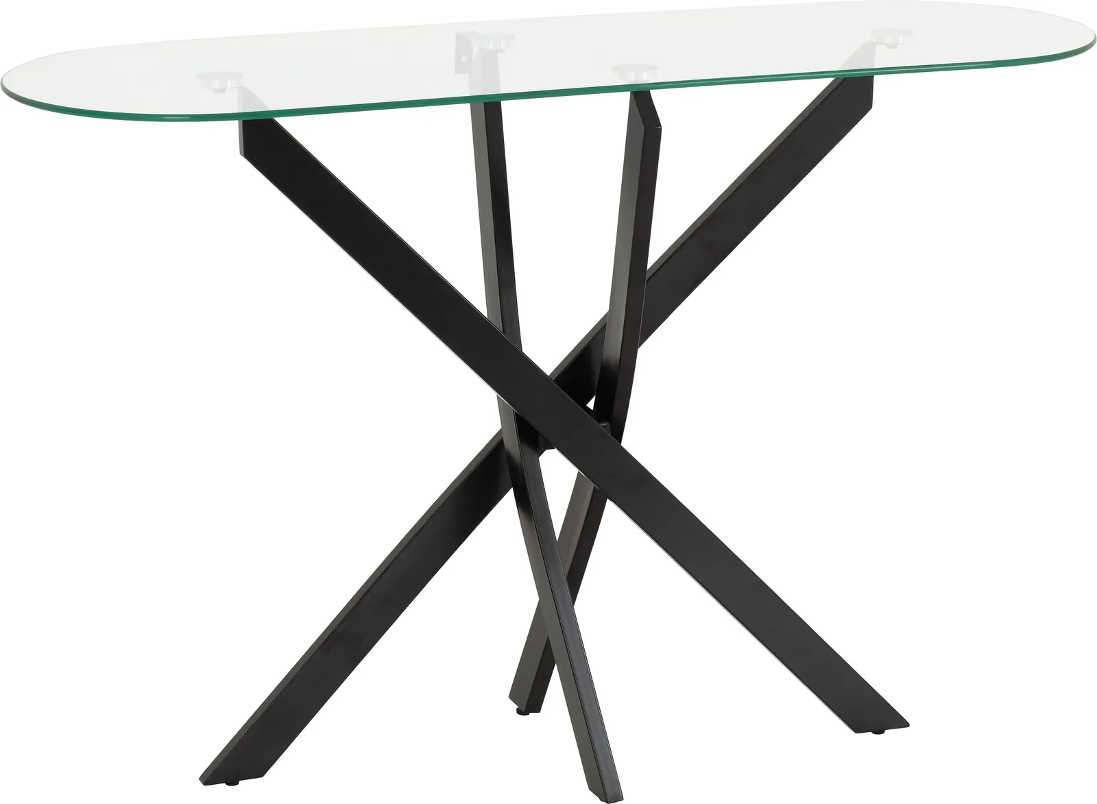Seconique Sheldon Console Table in Black 2