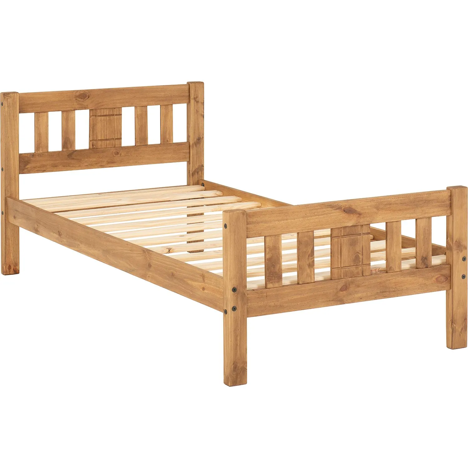 Seconique Rio 3' Single Bed in Natural 2
