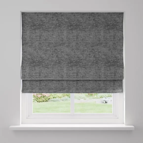 Genoa Chenille Easy Chain Blackout Roman Blind 2