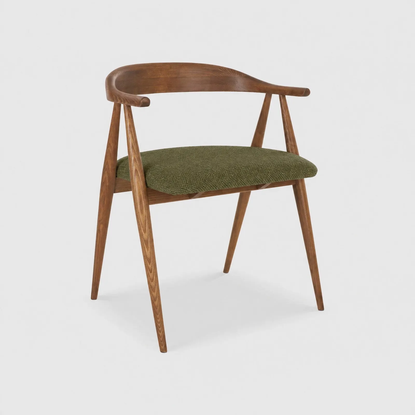 Ercol Lugo Dining Armchair, Neutral | Barker & Stonehouse 2