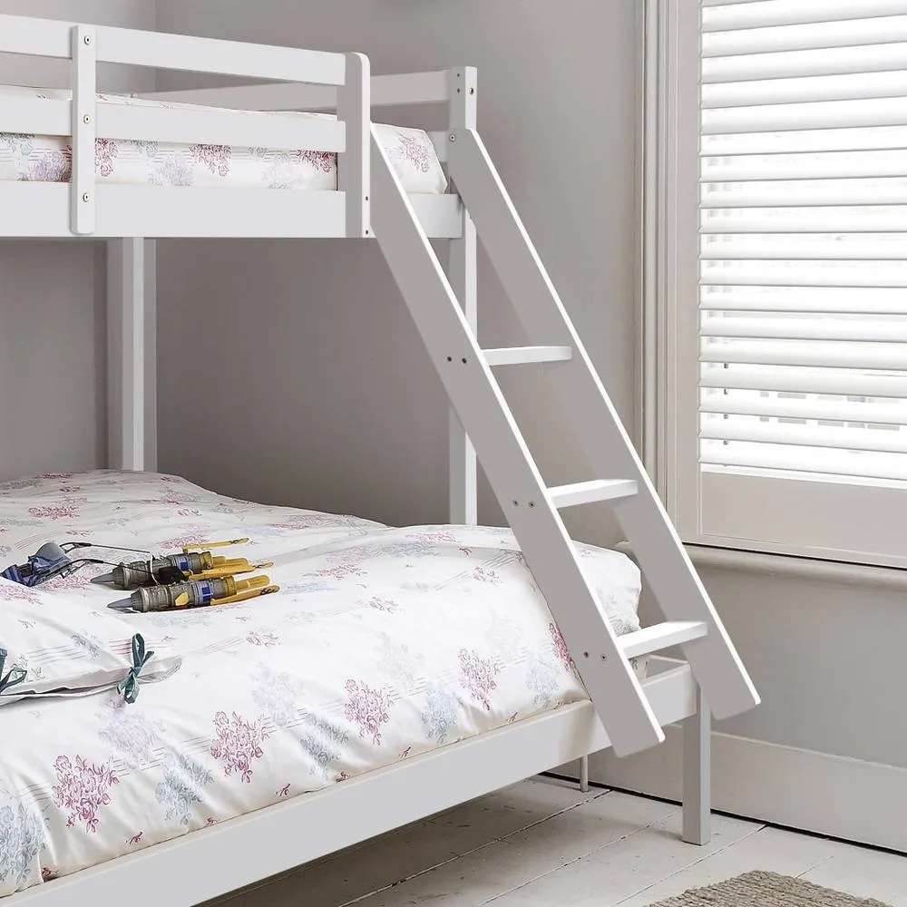 Nöa and Nani Kent Triple Bunk Bed with Single and Double Bed in White 6