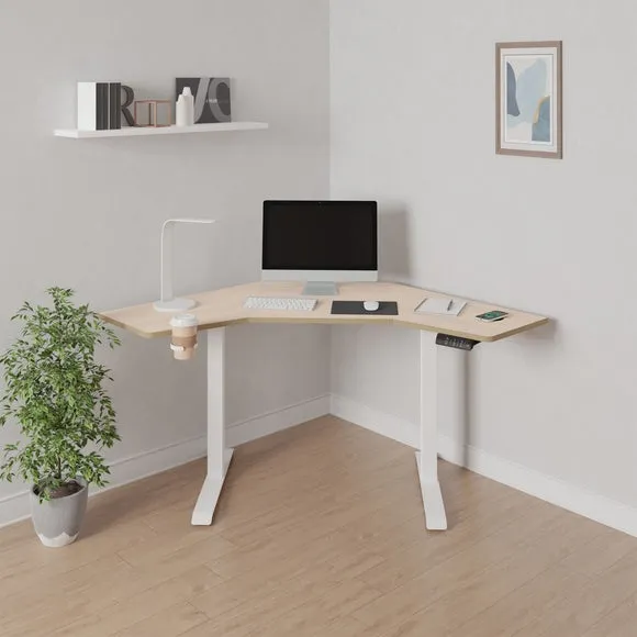 Gino Corner Height Adjustable Desk 1
