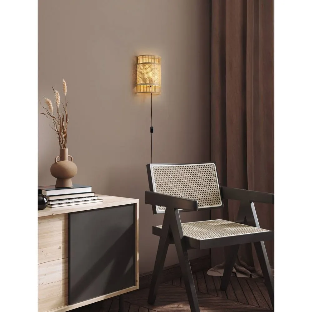 Netlighting Pale Wall Lamp Natural E27 1x12W 2