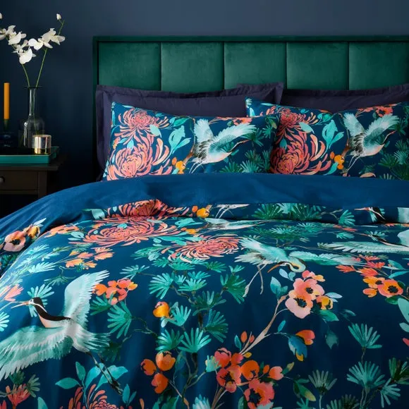 Pretty Chinoiserie Duvet Cover & Pillowcase Set 5