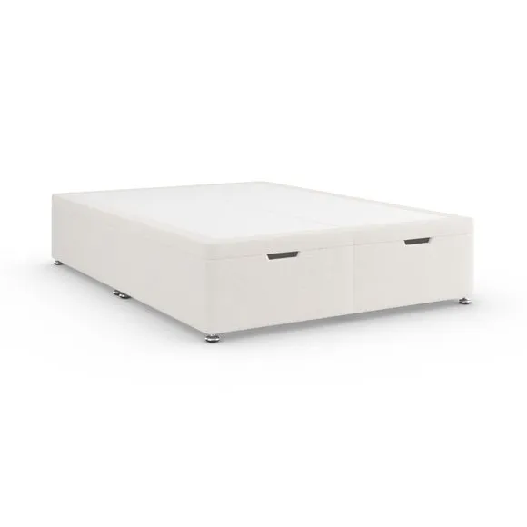 Luxury End of Bed Ottoman Bed Frame, Teddy Fabric 3