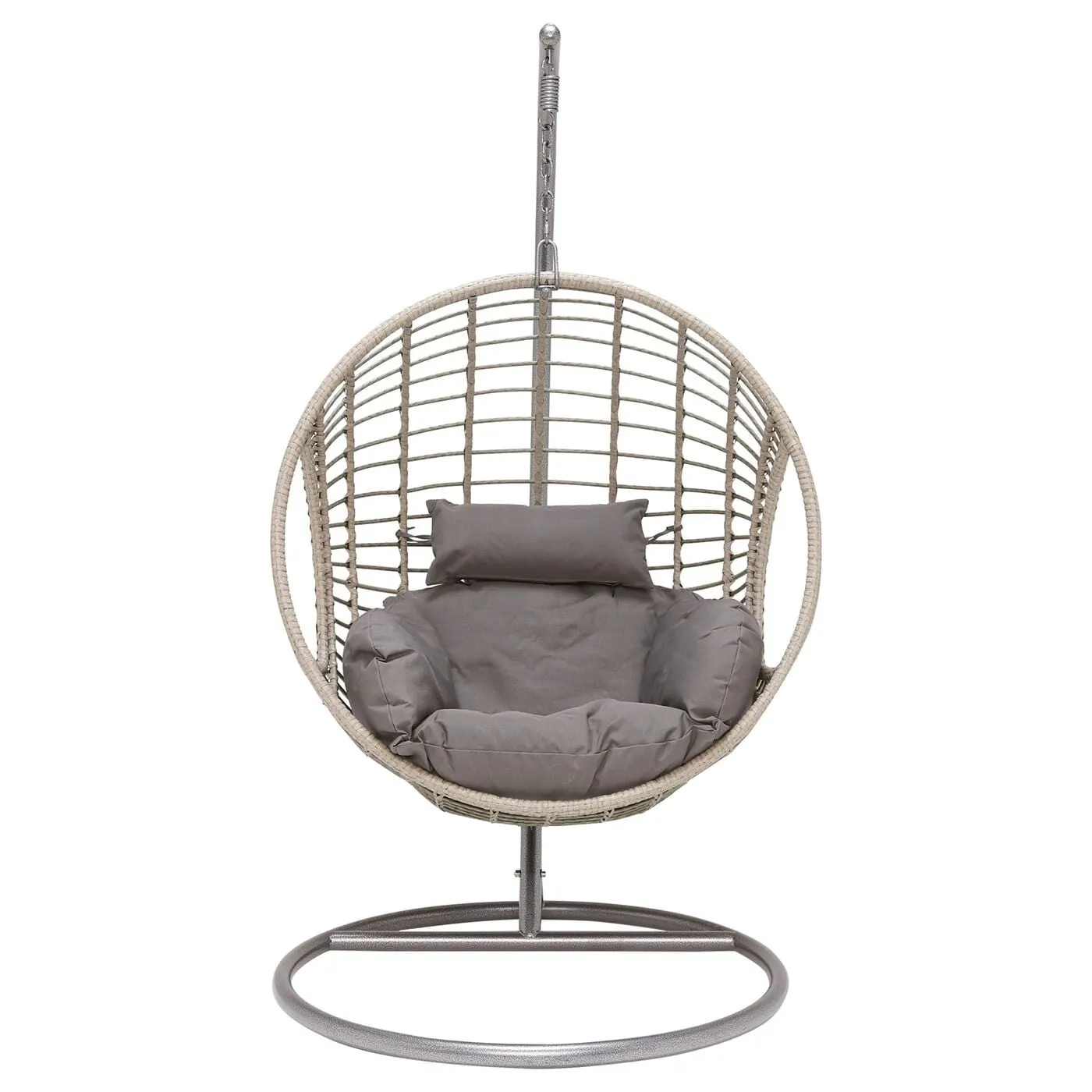 Castello Hanging Chair, Grey | Barker & Stonehouse 4