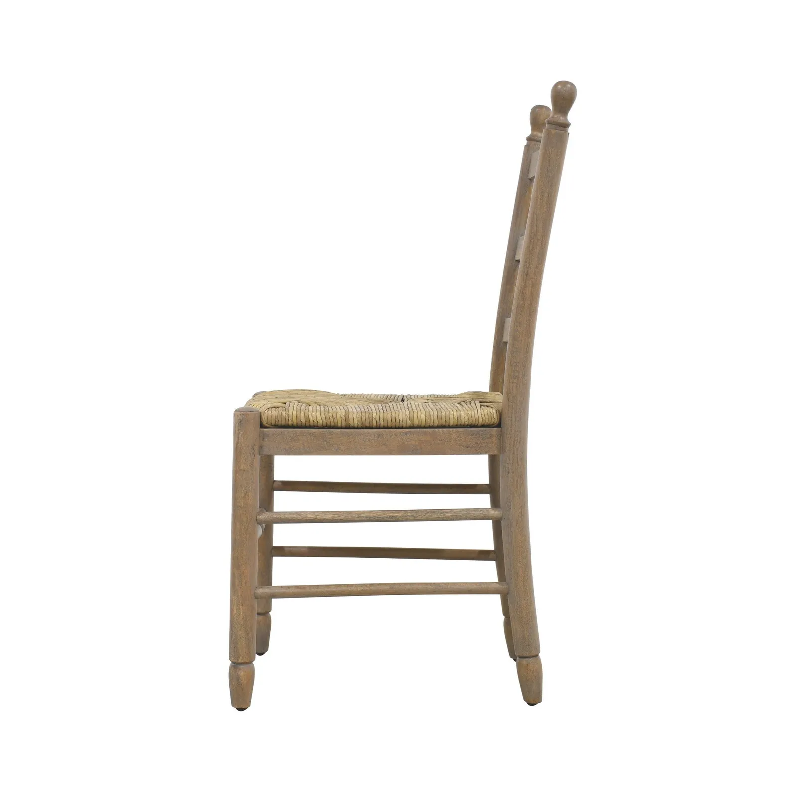 Pendleton Continental Side Dining Chair Rush Seat Mango, Mango Wood | Barker & Stonehouse 6