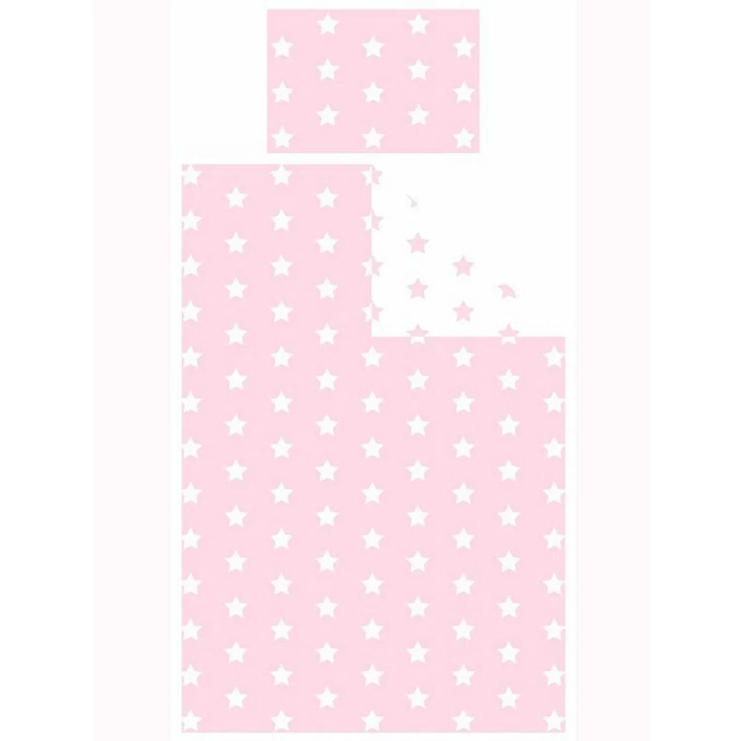 Bedding & Beyond Stars Fitted Bed Sheet Set in Pink