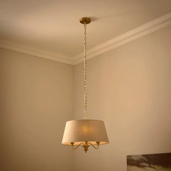 Enid 3 Light Adjustable Chandelier 2