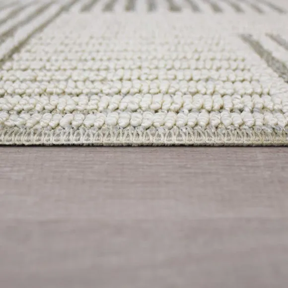 Bobble Grid Washable Rug 4