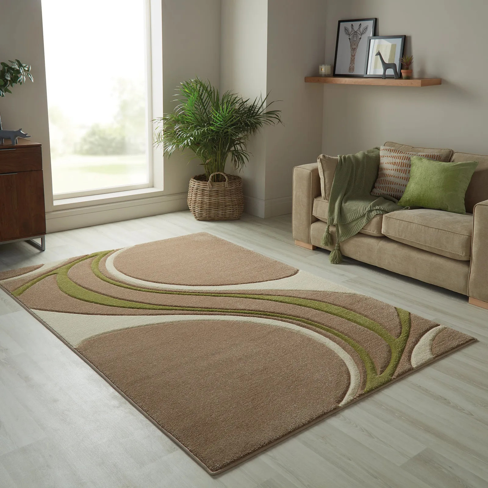 Mirage Rug Brown