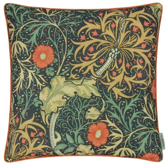 Morris & Co. Seaweed Outdoor Square Cushion 3