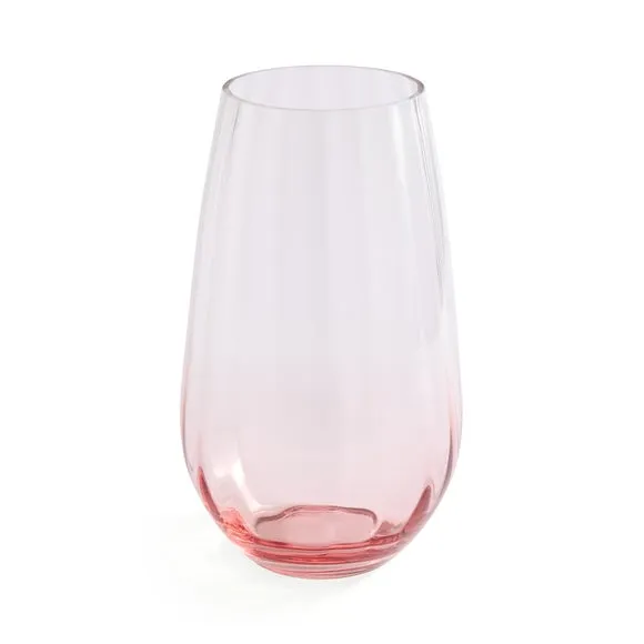 Tinted Curved Glass Vase 3