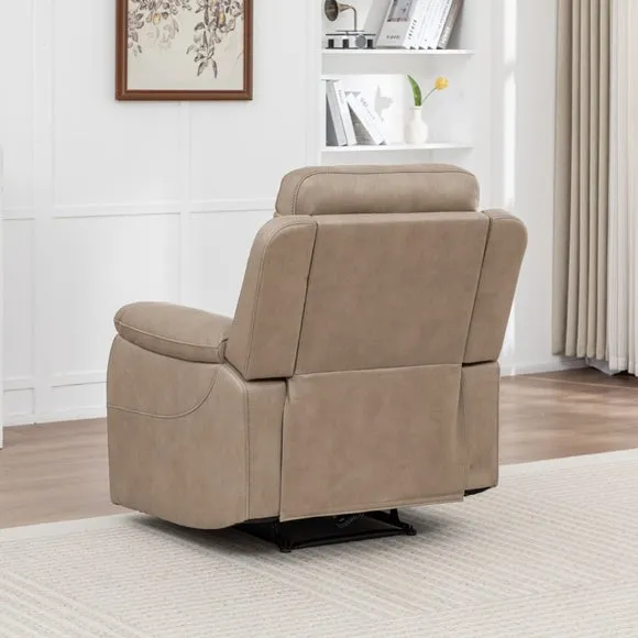Aviemore Faux Leather Manual Reclining Chair 3