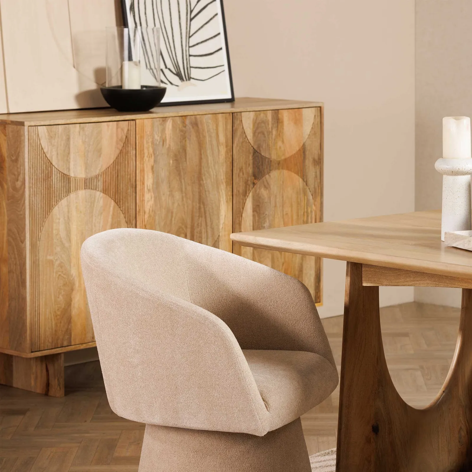 Zuberi Sideboard, Neutral Wood | Barker & Stonehouse 2