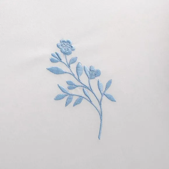 Izara Embroidered Microfibre Duvet Cover & Pillowcase Set 3
