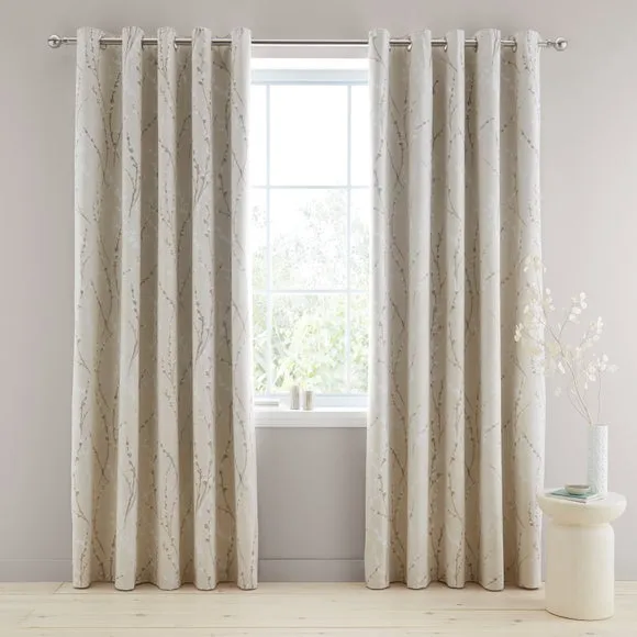 Belle Blackout Eyelet Curtains 2