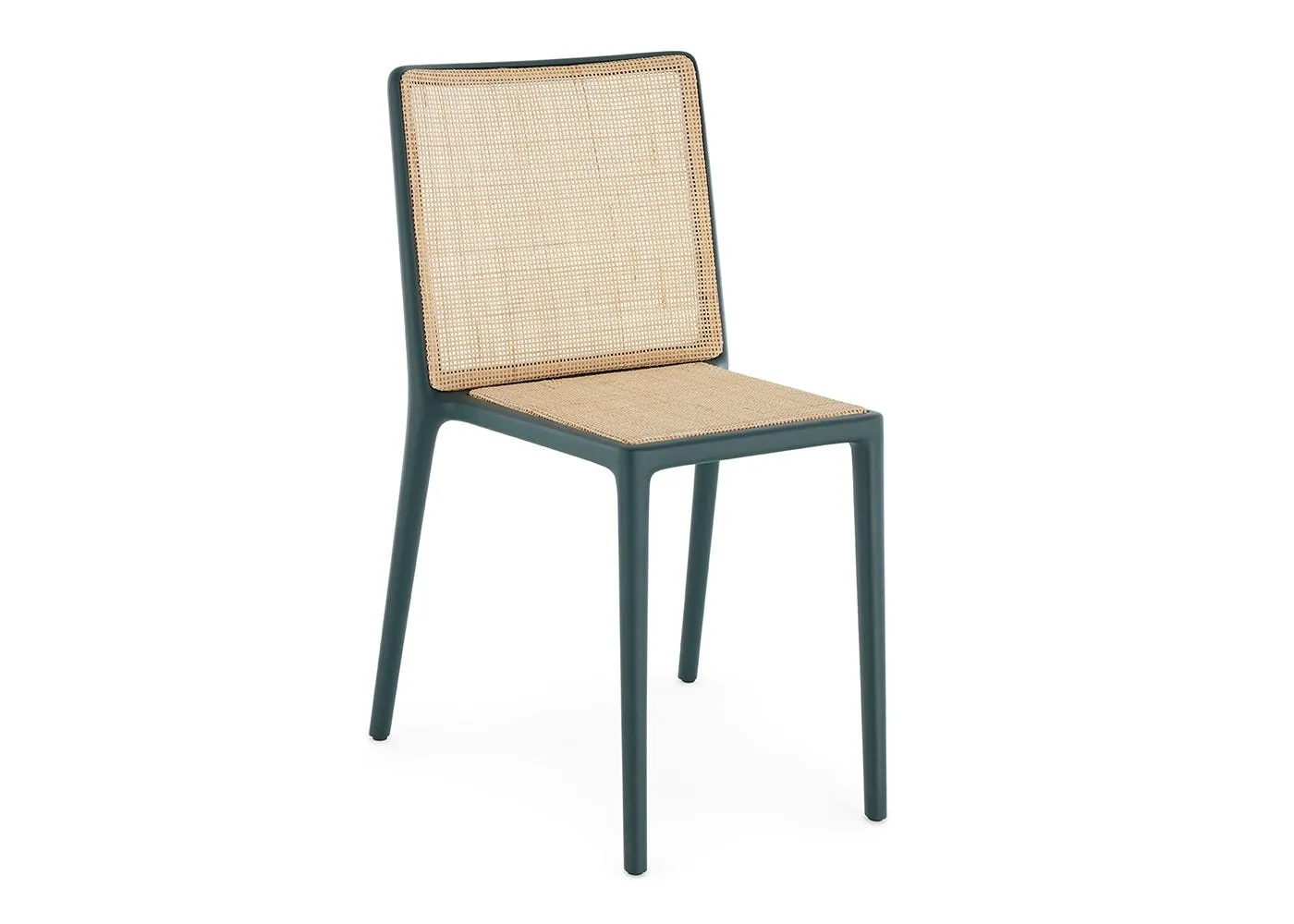 Kartell Belvedere Vienna Chair Set of 2 Forest Green