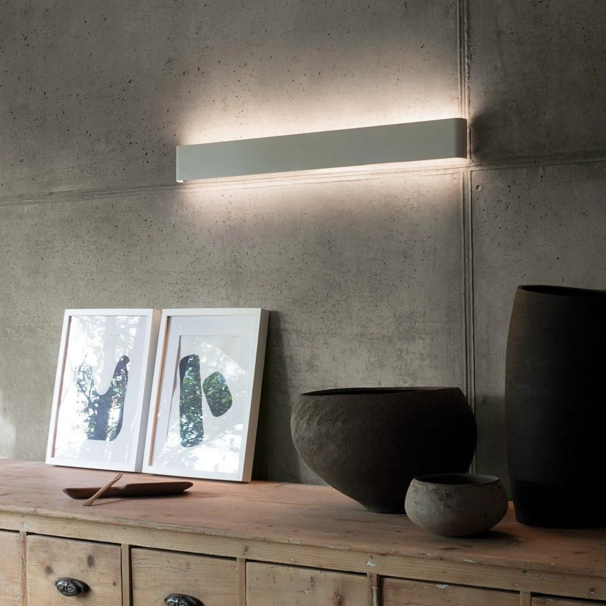 Netlighting DELTA 110cm Integrated LED Wall Lamp White 4000K 2