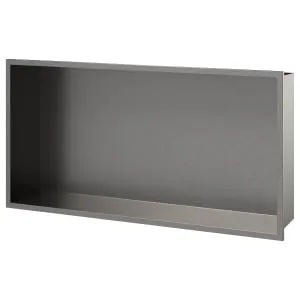 Concept Matt Anthracite Shower Niche Kit - 620 x 320 x 120mm