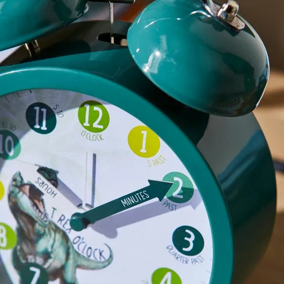 Kid's Dino Tell The Time Alarm Clock 2
