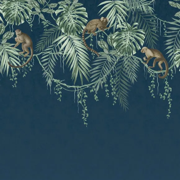Monkey Vines Wall Mural 4