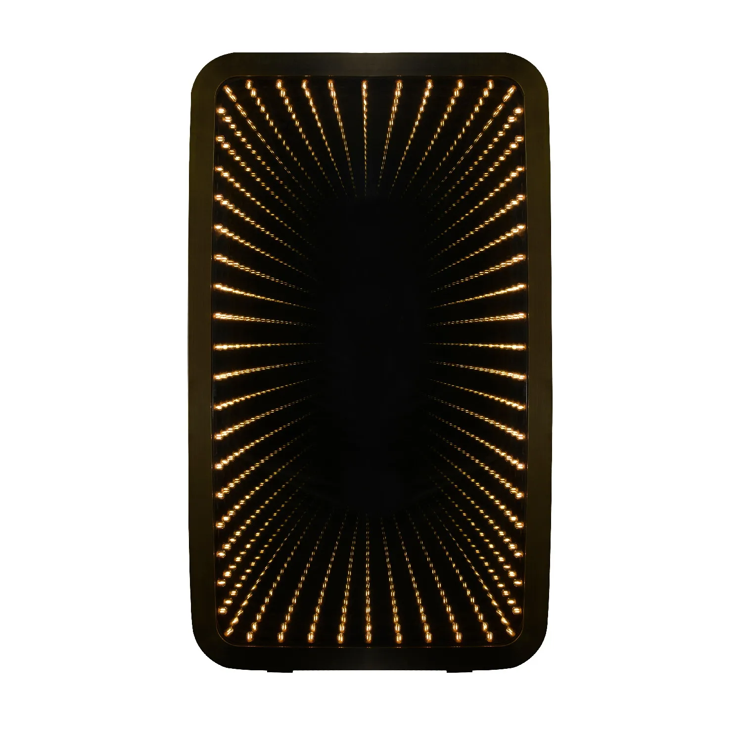 Timothy Oulton Inception Tall Mirror 139X240Cm, Square, Gold Metal | Barker & Stonehouse
