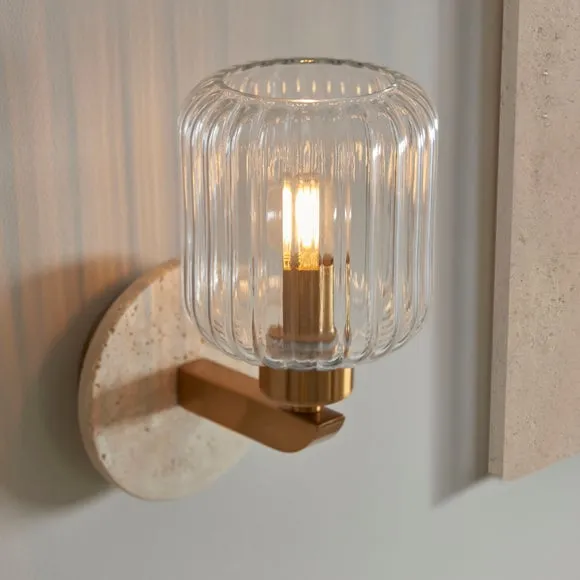 Vogue Tamara Ribbed Wall Light 3
