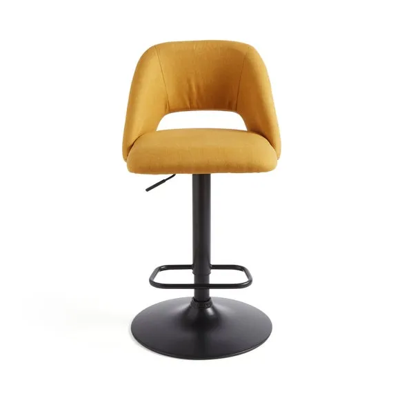 Jonas Adjustable Height Bar Stool, Fabric 6