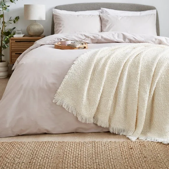 Kibworth Boucle Throw Blanket 235cm x 235cm 3