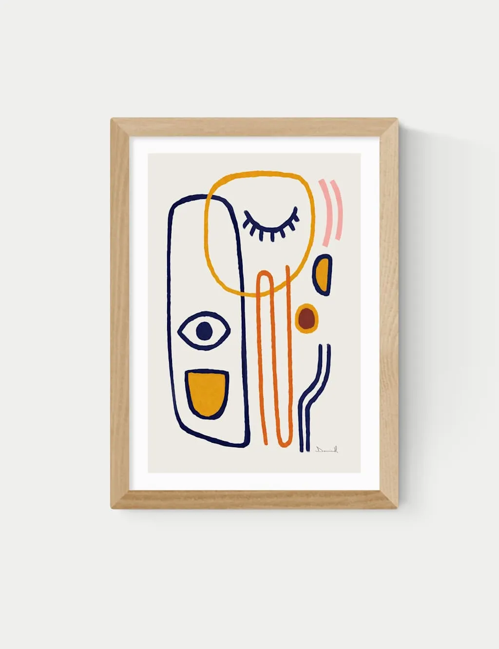 East End Prints Feel Good Framed Art Natural