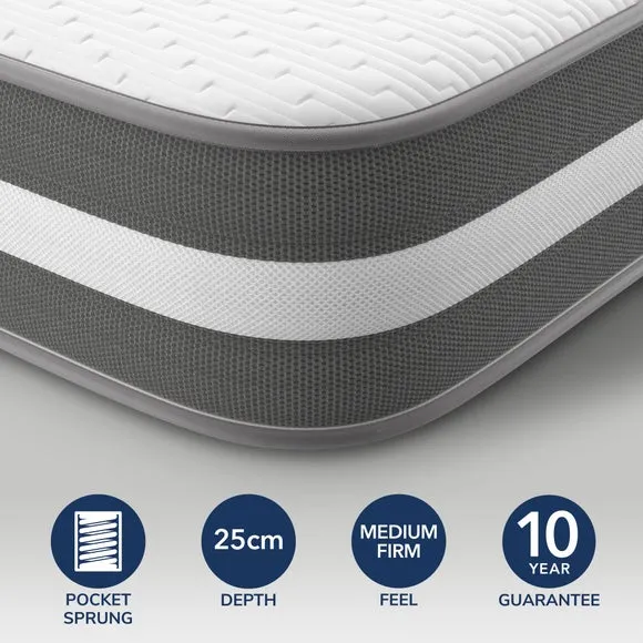 Silentnight Just Sleep Snug Memory Foam Hybrid Mattress