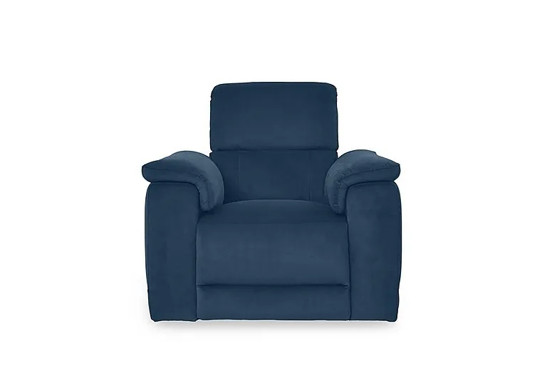 Genius Fabric Power Recliner Chair with Power Headrest