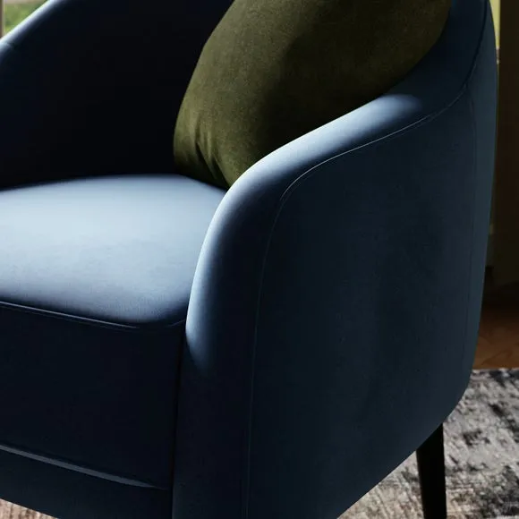 Kaspar Velvet Tub Chair 3